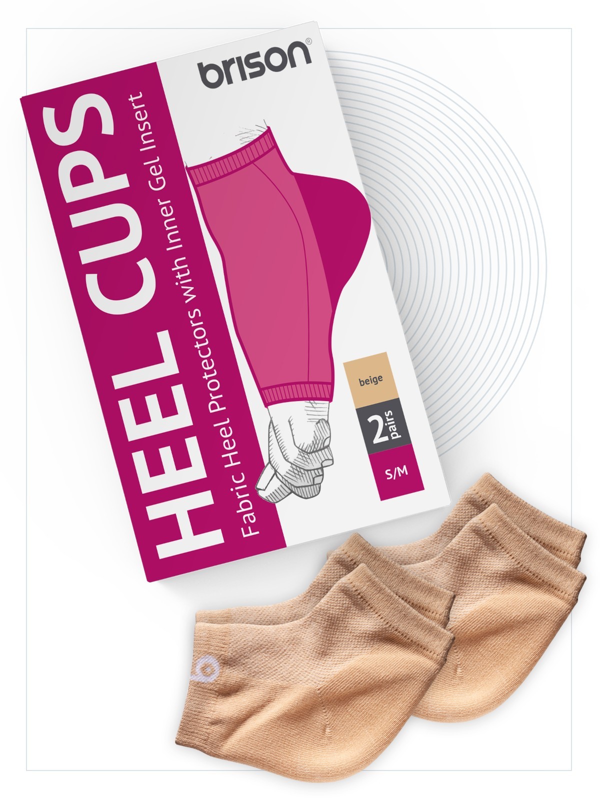Moisturizing Heel Socks – Toeless Socks for Women Men
