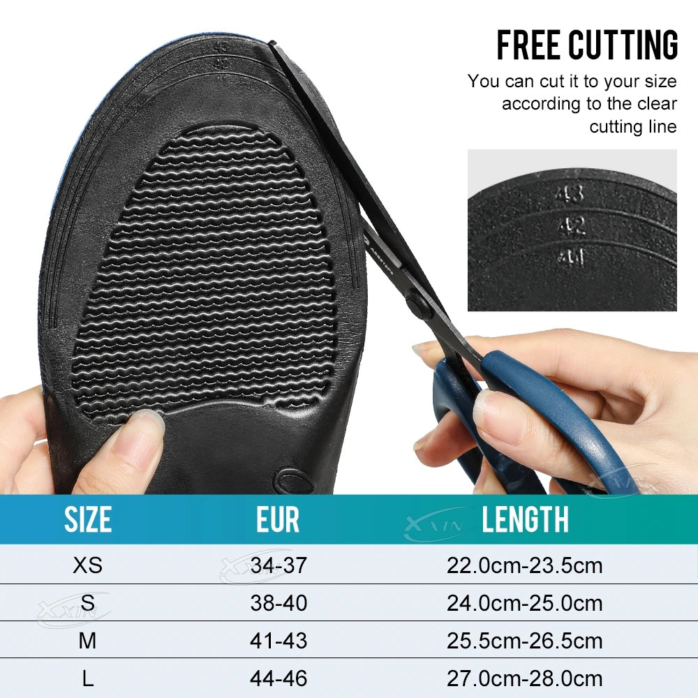 Arch Support Insole Orthotic Sports Insole Running Shock Absorber Shoe Pad