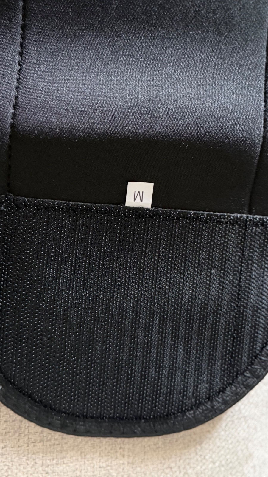 Ekon Adjustable Stabilizing Lumbar Lower Back Support Belt – Black, Medium