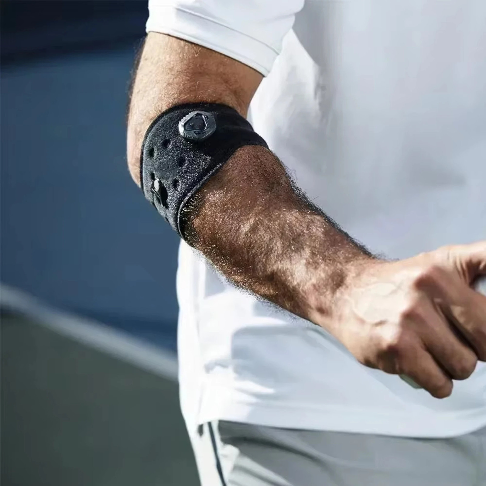Bionic Elbow Brace Strap Maximum Hinged Support Hyperextension Football
