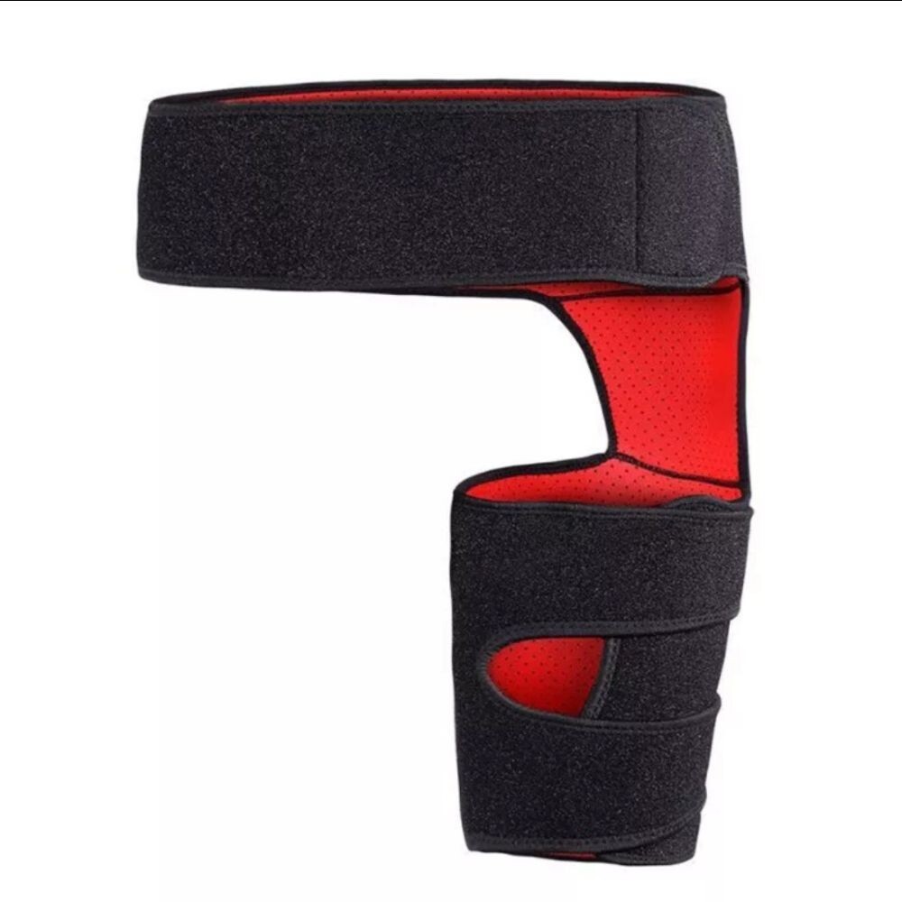 Groin Compression Hip Support Brace Hamstring Wrap Injury Recovery Pain Relief