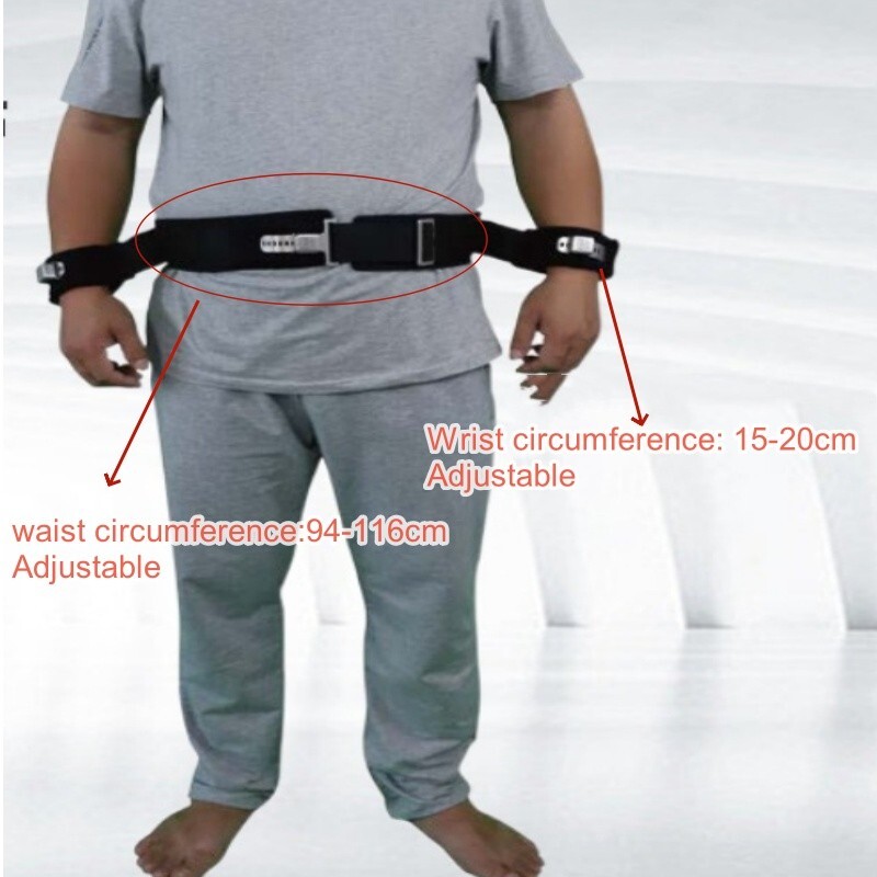 Waist Hands Standing Anti-cutting Magnetic Restraint Belt Insert Type For Mental