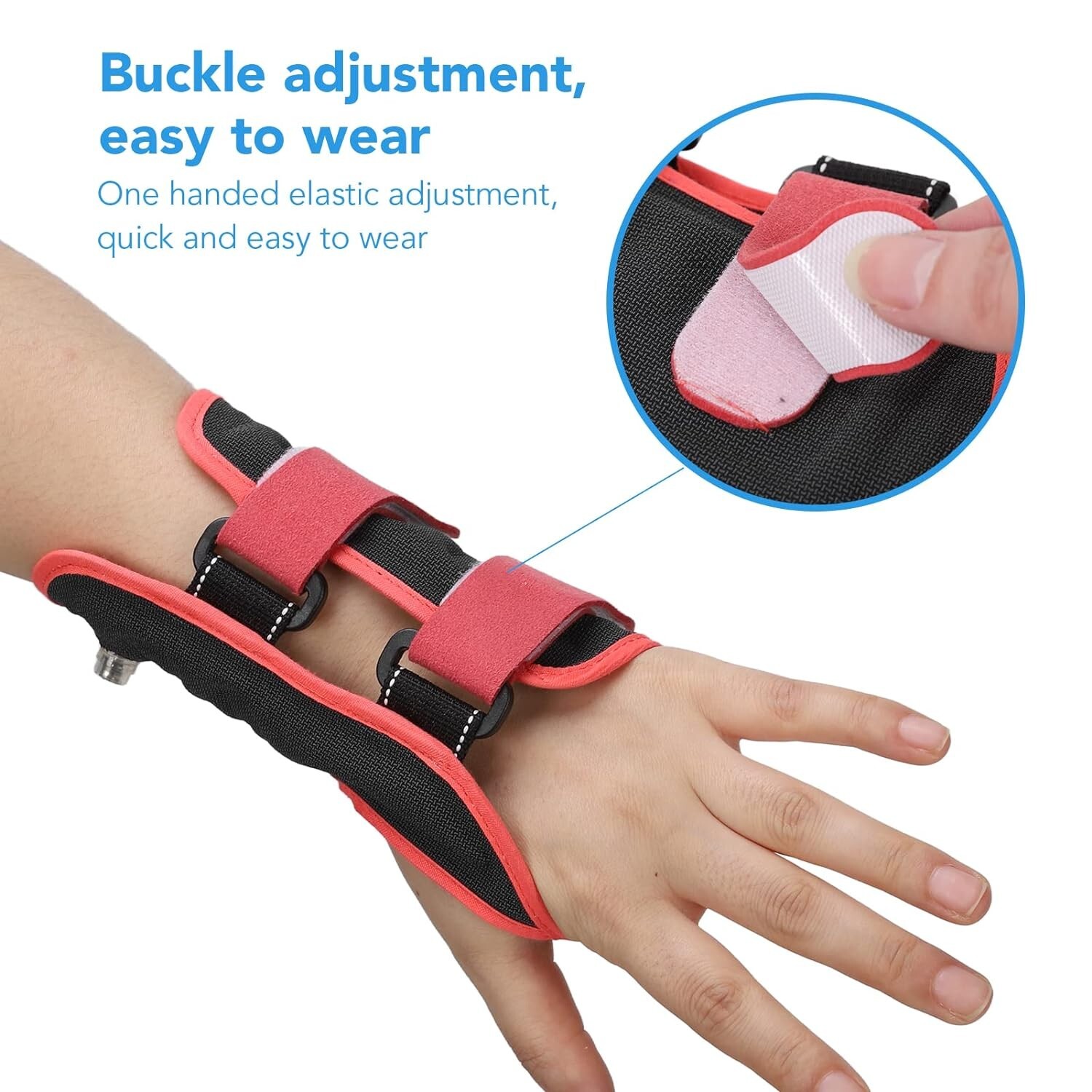 Inflatable Wrist Brace for Carpal Tunnel, (Left Hand)