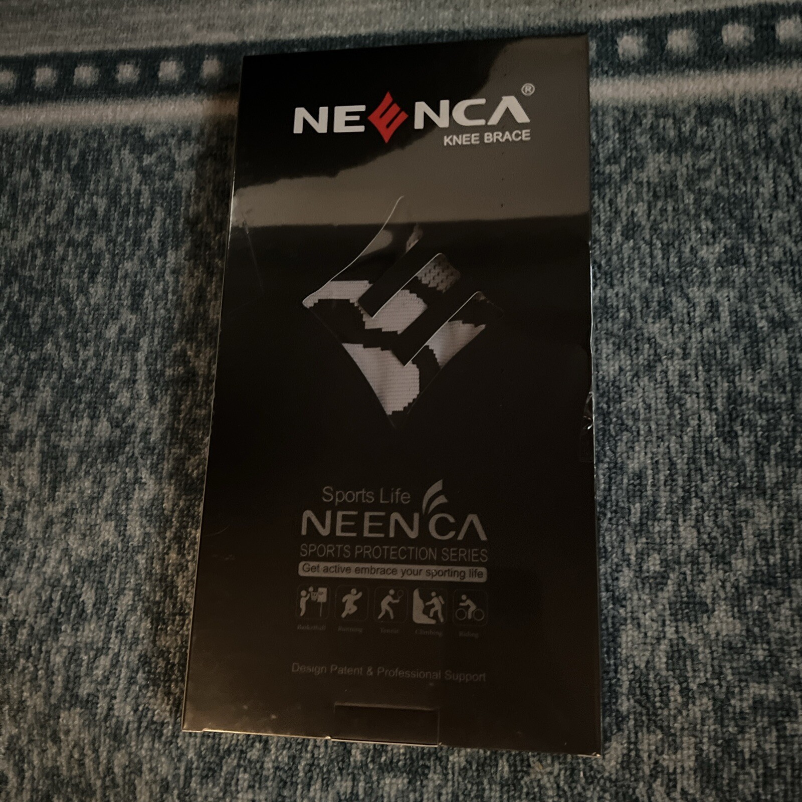 NEENCA Knee Brace Compression Sleeve Pain Support Sports Protection MEDIUM SIZE