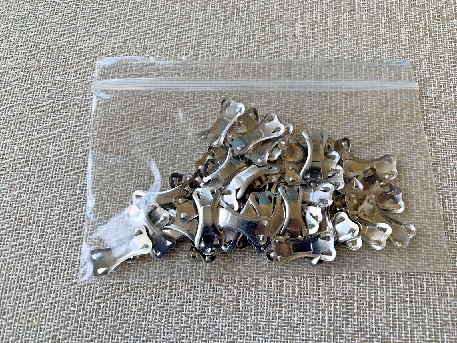 BAG OF 70 METAL CLIPS For Elastic Bandages Spares for BANDAGES Type Body Wrap