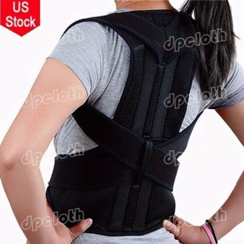 CORRECTOR DE POSTURA Soporte Ortopédico Faja para el Dolor de Espalda y Hombros.