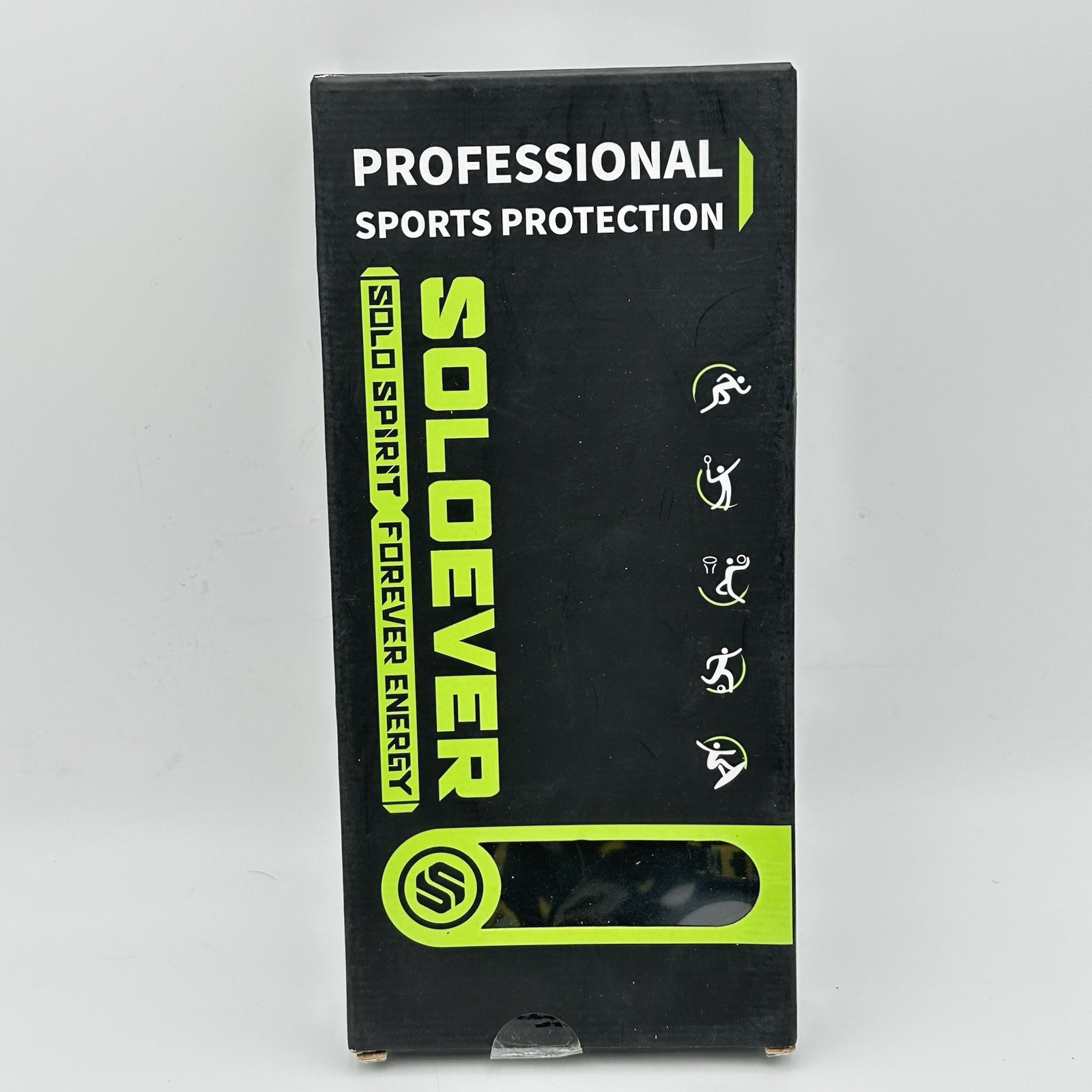 Soloever Professional Sport Protection THIGH Brace Black For Men/woman New