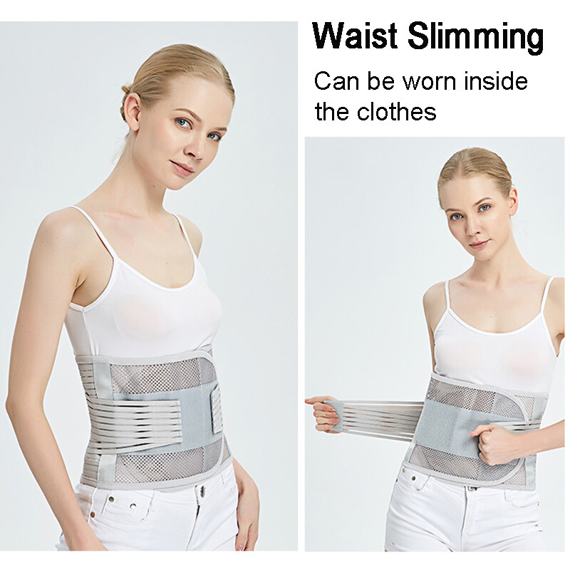Adjustable Lower Back Support Lumbar Brace Waist Belt For Men Women Pain Relief