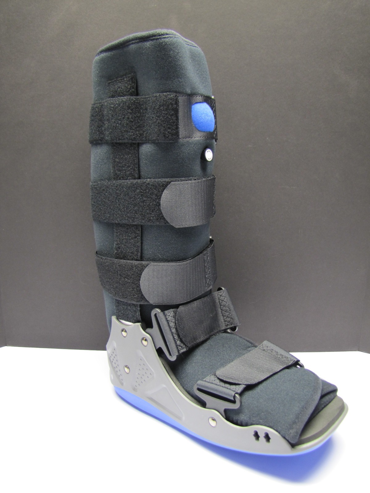 Bauerfeind OrthoPrax Pneumatic Air CAM Walker Boot L or R Tall X-Large Blue