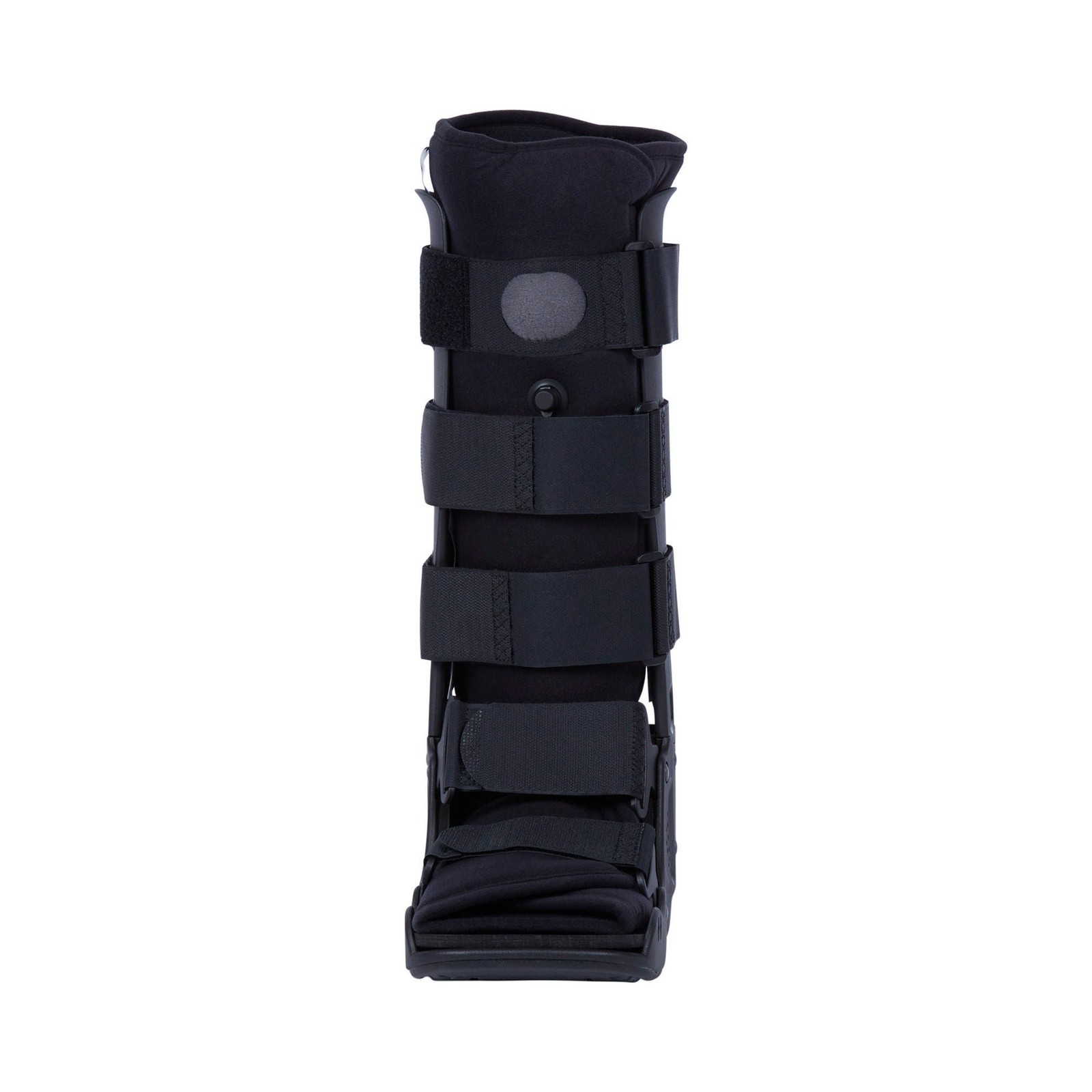 McKesson Black Air Walker Boot Medium Hook and Loop for Either Foot 155-79-95515