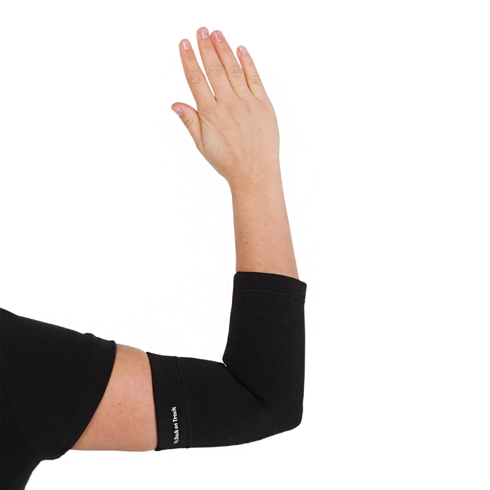1 PCS Physio Elbow Brace 4Way Stretch 1207 Support Sleeve Black Medium