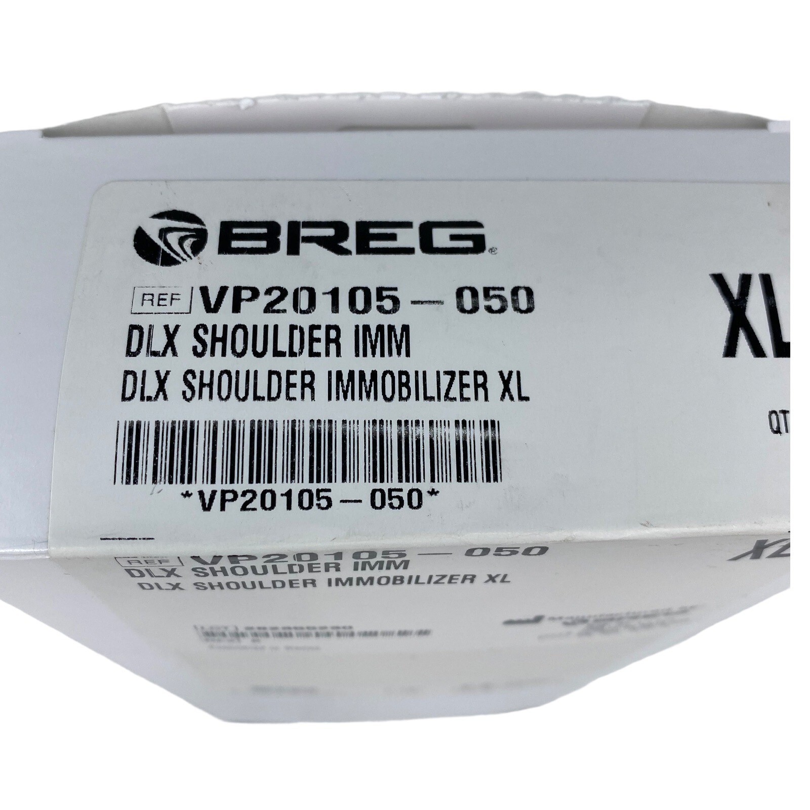 BREG DLX Shoulder Immobilizer VP20105-050 XL Left/Right BLACK NEW IN BOX