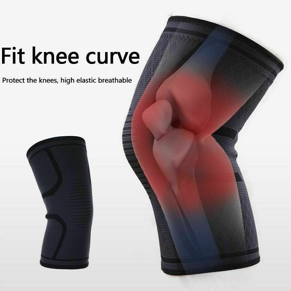 Knee Compression Brace Sleeve Support Sports Joint Injury Pain Relief Arthritis
