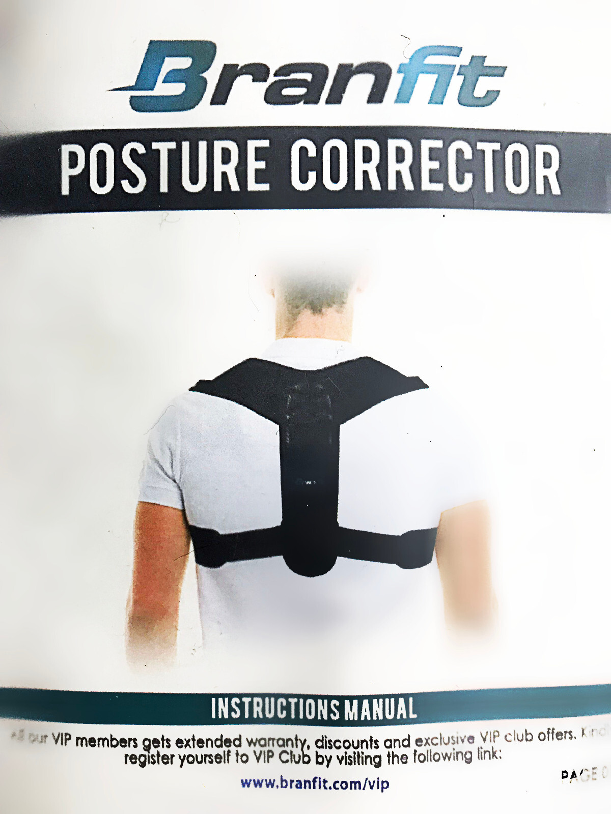 Posture Corrector & Back Support Brace for Women and Men by BRANFIT