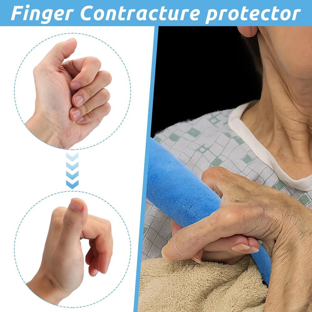 2x Comfortable Hand Grip fits Contracture Prevention, Elderly Hand Exercise Tool