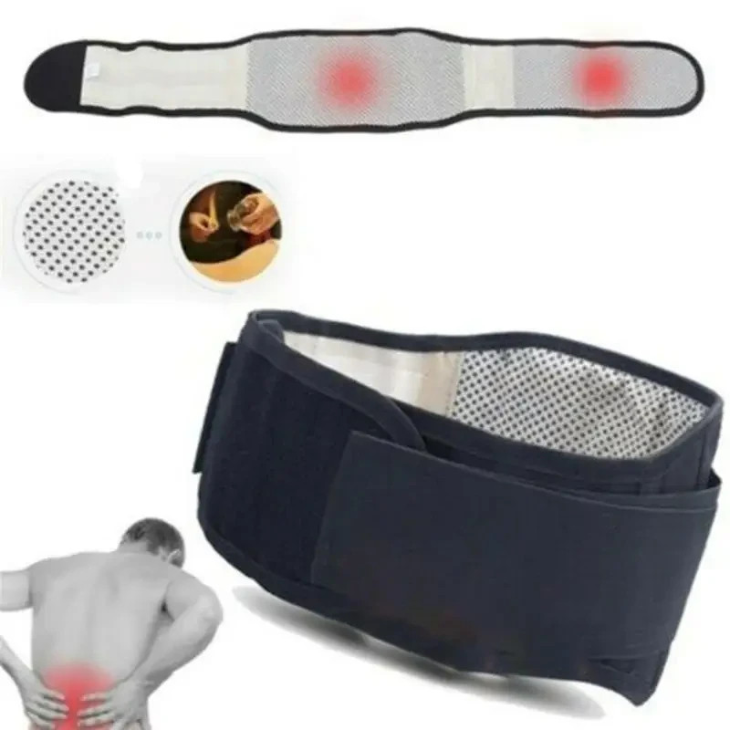 Adjustable Lumbar Support Lower Waist Back Belt Brace Pain Relief For Men Women
