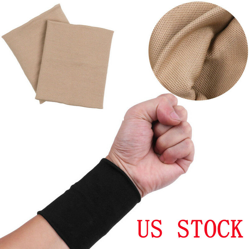 Women &Men Wrist Compression Sleeves Forearm Tattoo Cover Up Arthritis Arm Brace