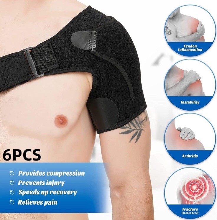Shoulder Brace for Torn Rotator Cuff Belt Pain Relief Support Compression Wrap