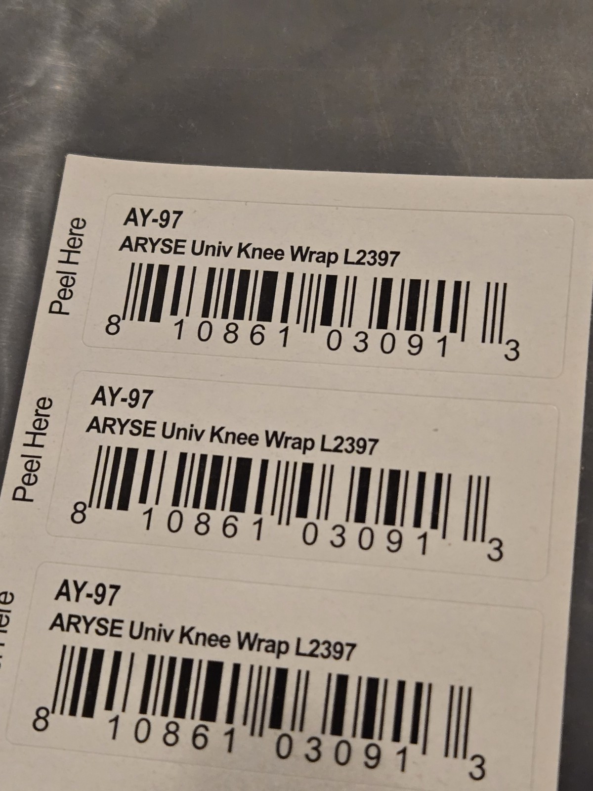 New ARYSE AY-97 Universal Knee Wrap L2397