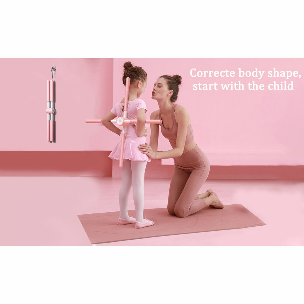Posture Corrector Yoga Sticks Upper Back Brace Prevent Humpback For Adult & Kid