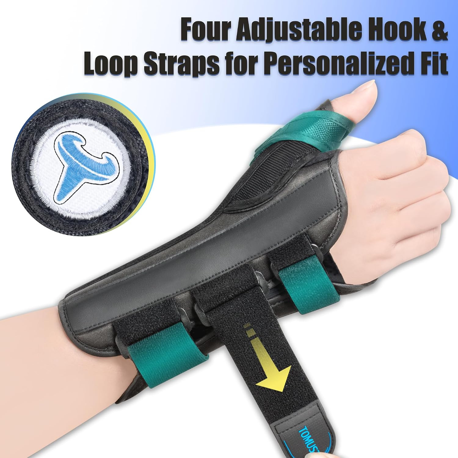 Thumb Spica Brace for Thumb Arthritis & Tendonitis, Wrist and Thumb Support S…