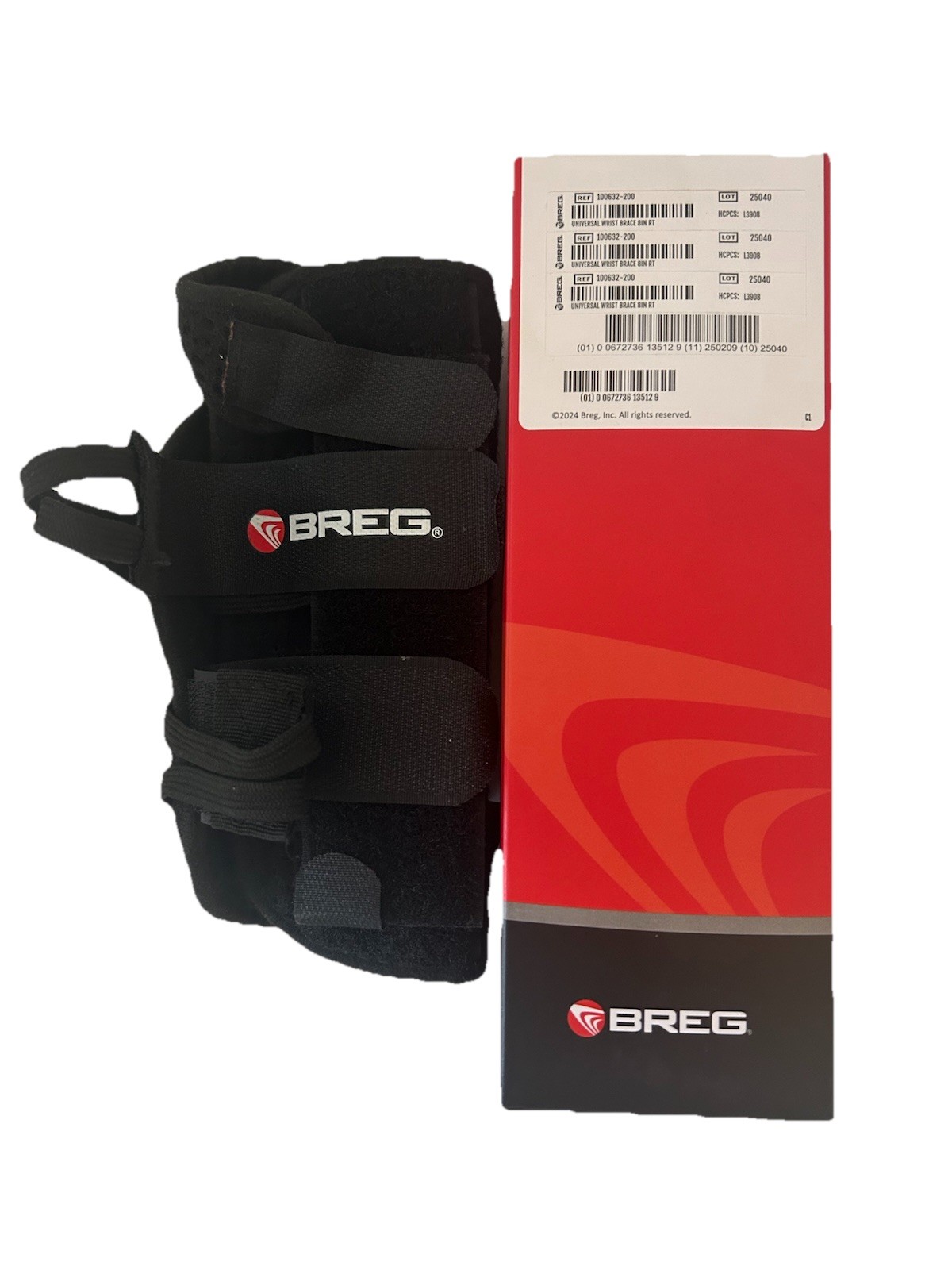 Breg Universal Wrist Brace 8IN Right L3908 – New, FREE Shipping