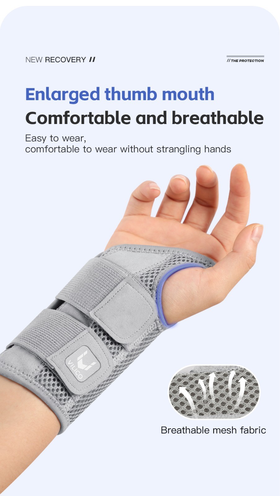 Wrist Brace for Carpal Tunnel Support Brace with Splints Hand Support for Arthri