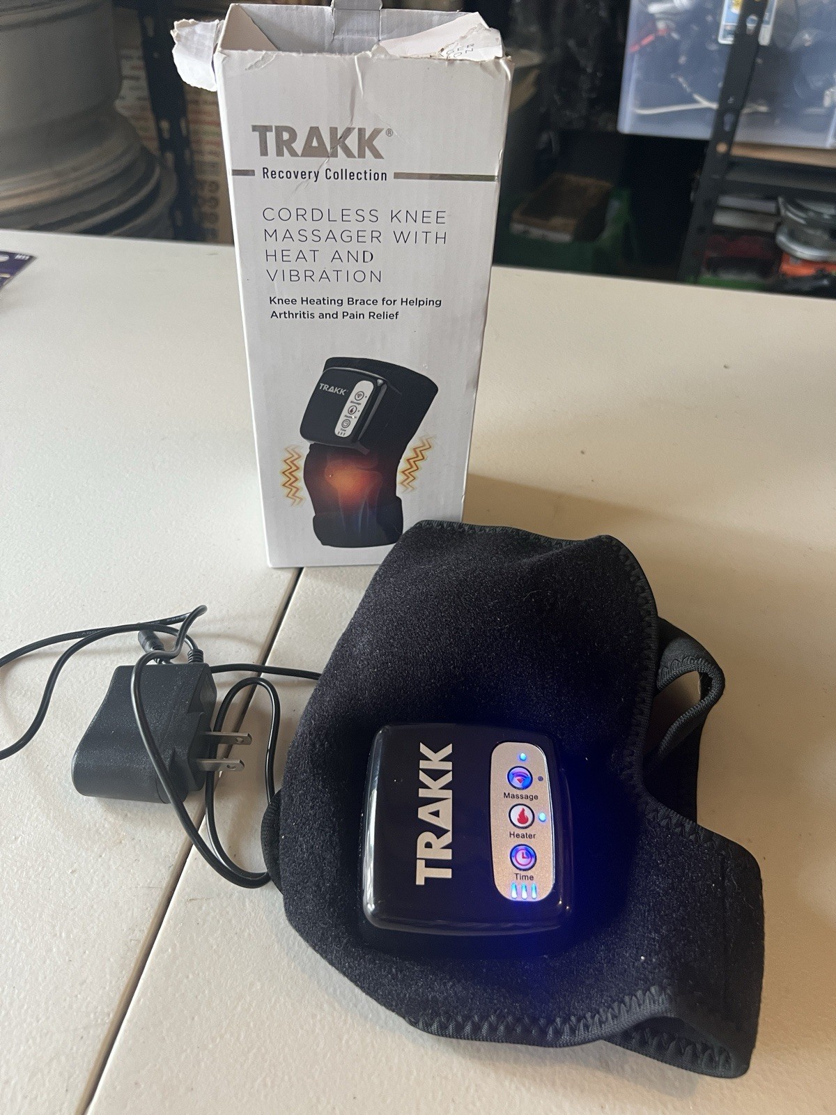 Knee Heating Massager for Muscles, Pain Reliever by TRAKK