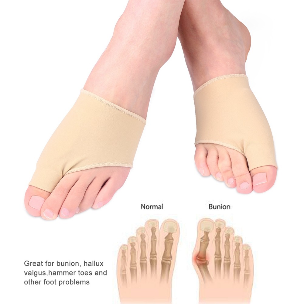 1 Pair Bunion Sleeve Protector Metatarsal Toe Pain Relief Support