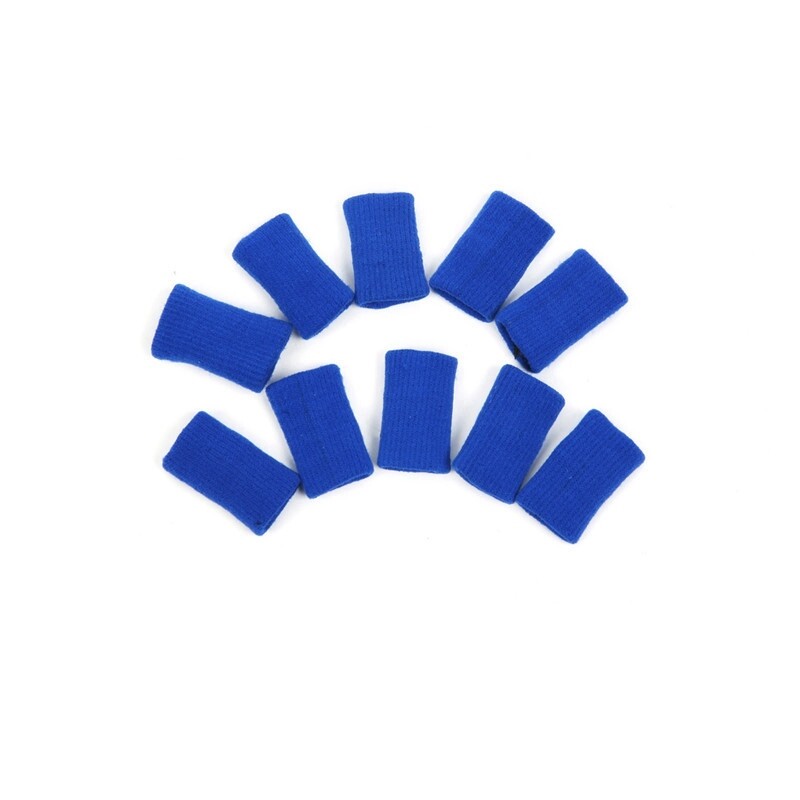 Stretchy Gym Wrap Aid 10PC Arthritis Finger Guard Protector Sports Basketball