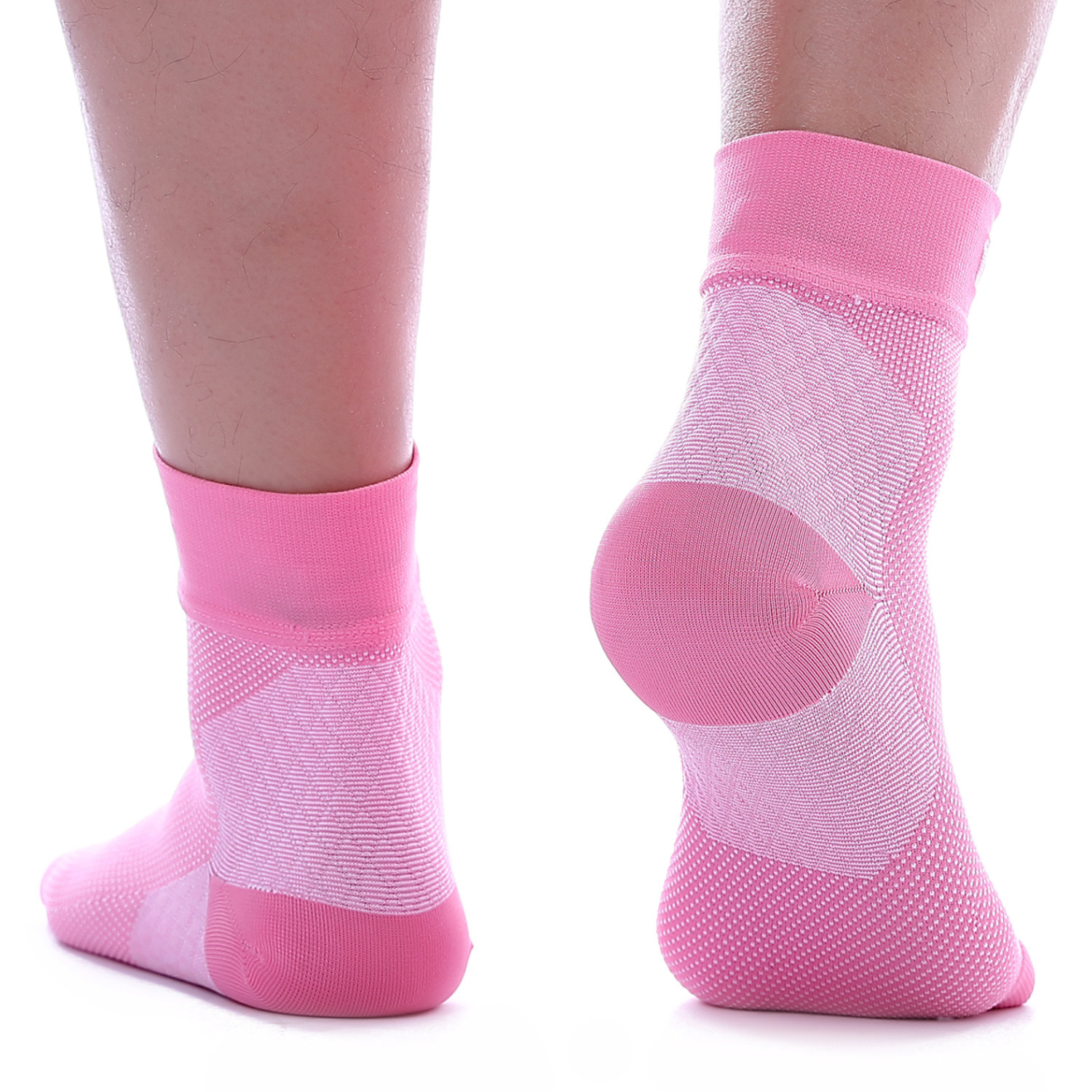 Doc Miller Compression Brace Open Toe Ankle Socks Plantar Fasciitis Arch Support