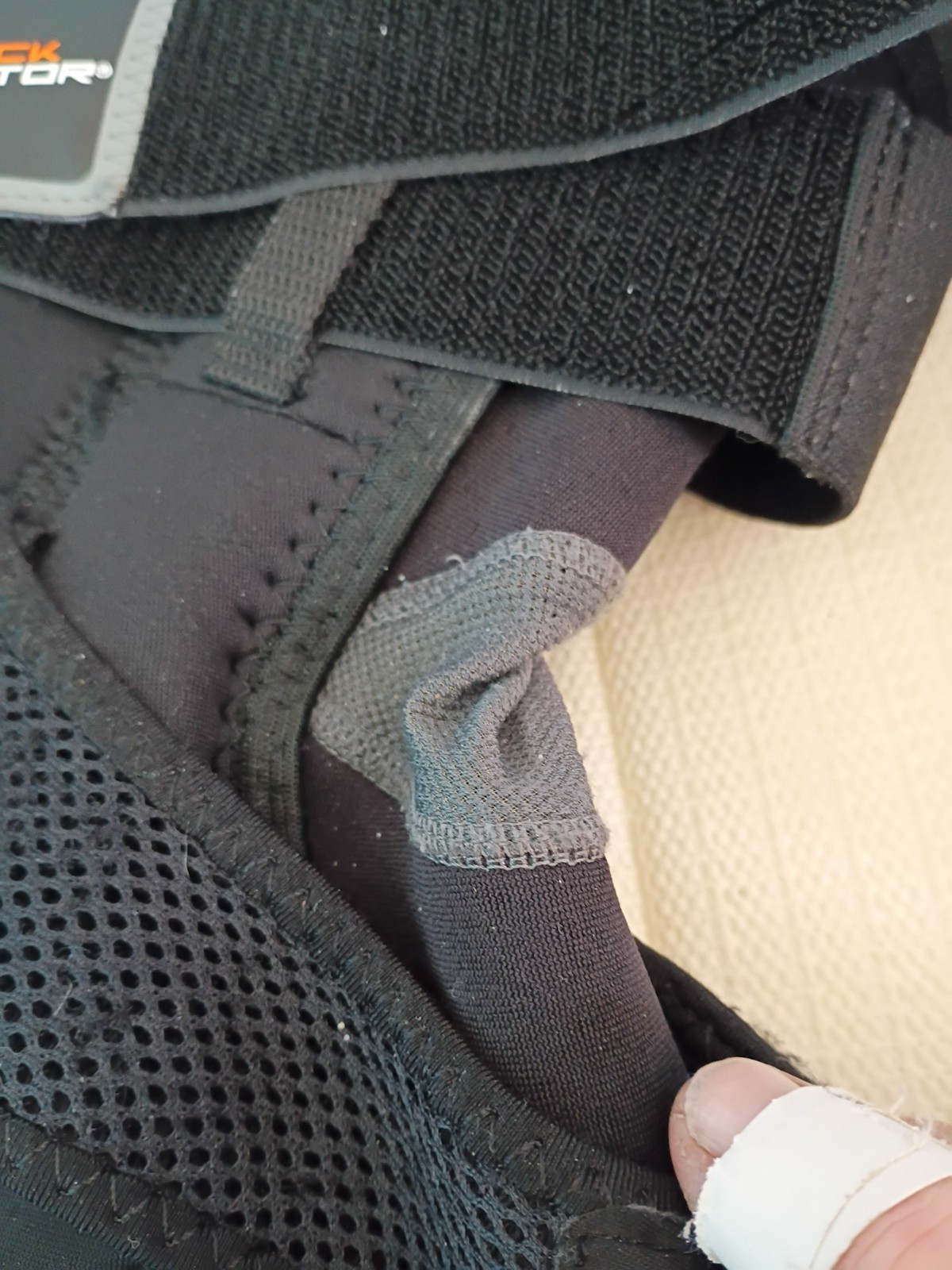 Shock Doctor 872 Knee Support Brace x3 Dual Hinges X-large Adjust Straps Used