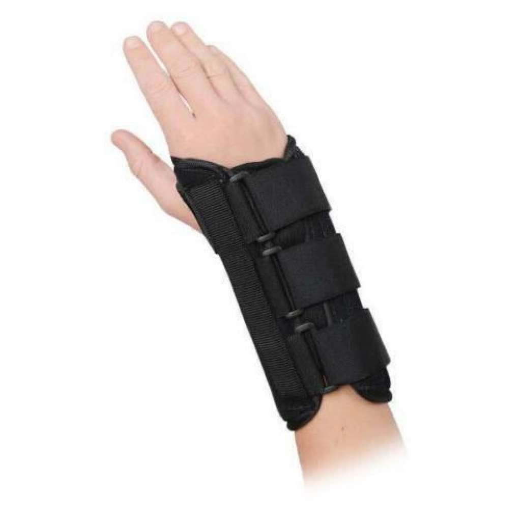 Advanced Orthopaedics Premium Wrist Brace Black Right Small