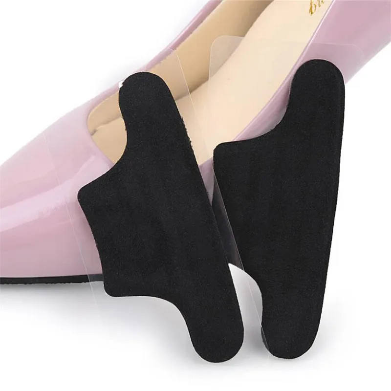 Silicone Gel Heel Liners Soft Shoe Cushion High Heel Comfort Pads Foot Care Grip
