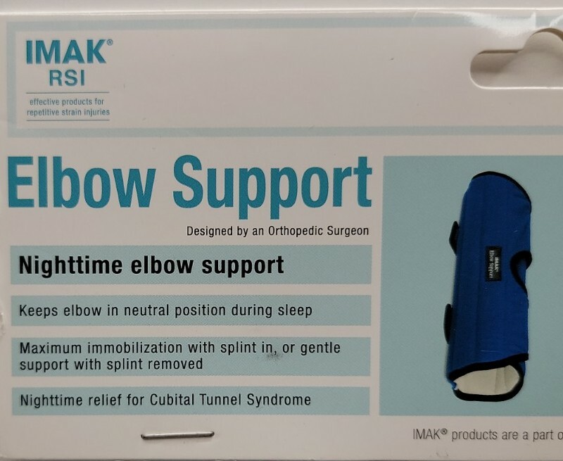 IMAK RSI Elbow Support X-Large, Hook & Loop, Super Soft.