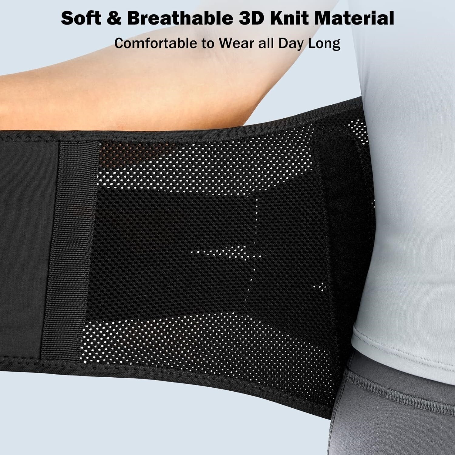 Faja Para La Dolor De Espalda Soporte Lumbar Terapia Magnética ALIVIO DEL DOLOR.