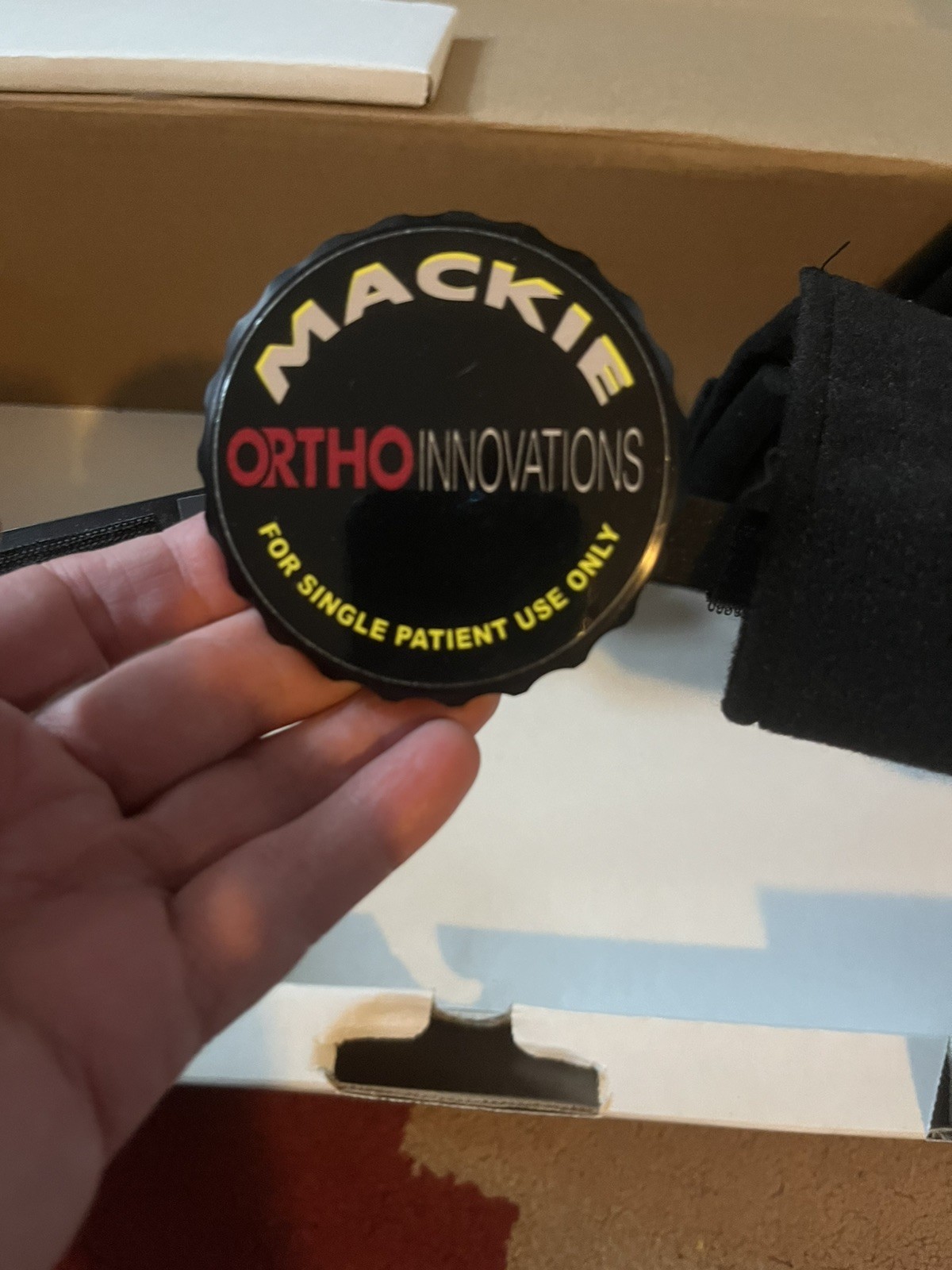 Ortho Innovations Mackie Hinge Static Progressive Knee Brace Medium Adjustable
