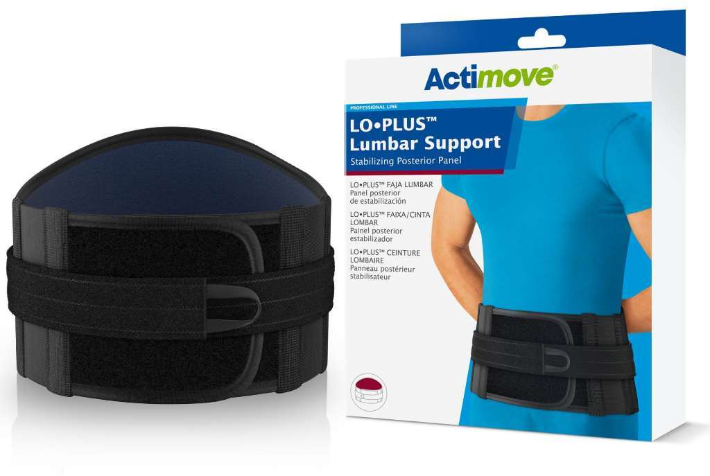 Actimove LO•PLUS Lumbar Support (Size: 3XL) Black