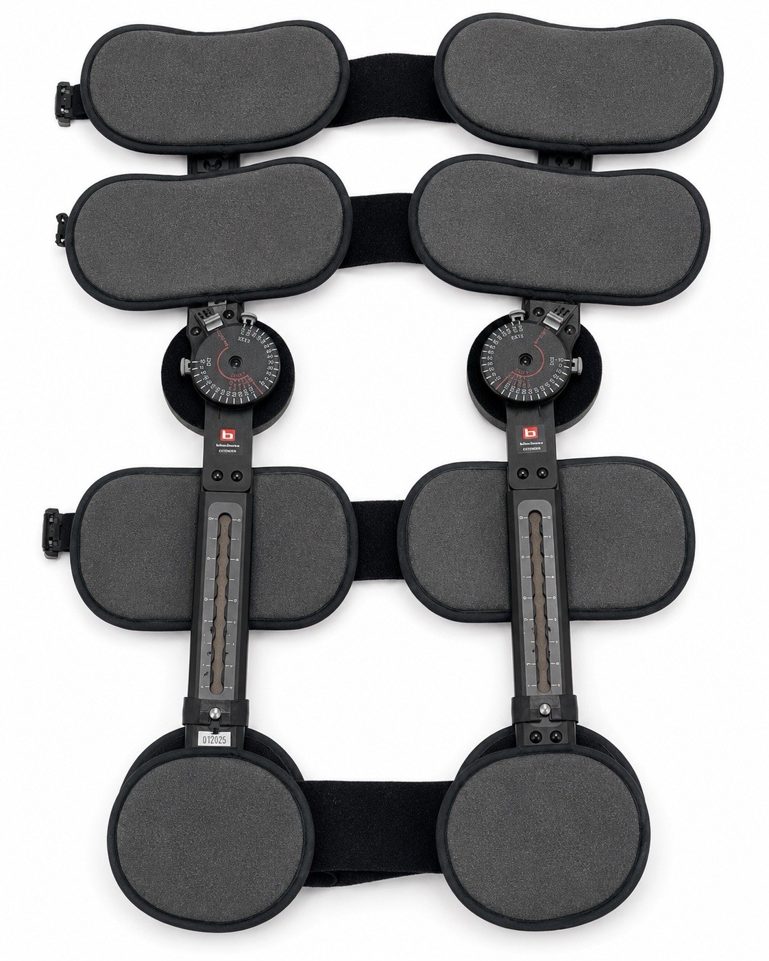 Adjustable Hinged Knee Brace Support, Black, One Size, Stabilization