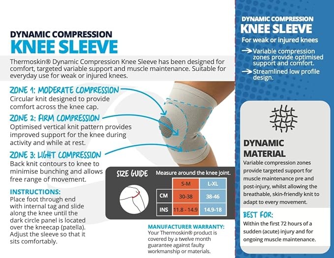 Thermoskin Dynamic Compression Knee (Large/X-Large)
