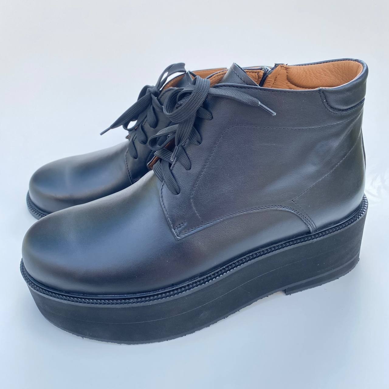 Custom Orthopedic Leather Boots – LLD Lift – Handmade in Ukraine