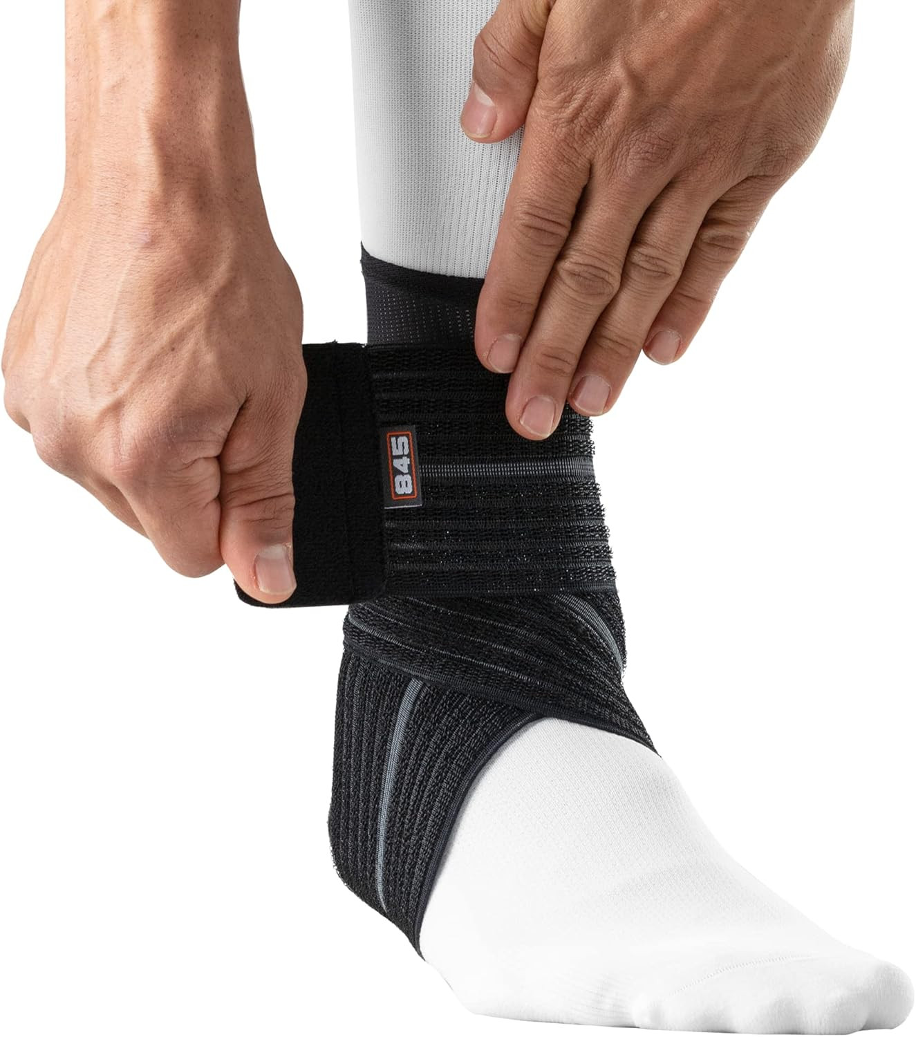 Ankle Sleeve with Compression Wrap Support
