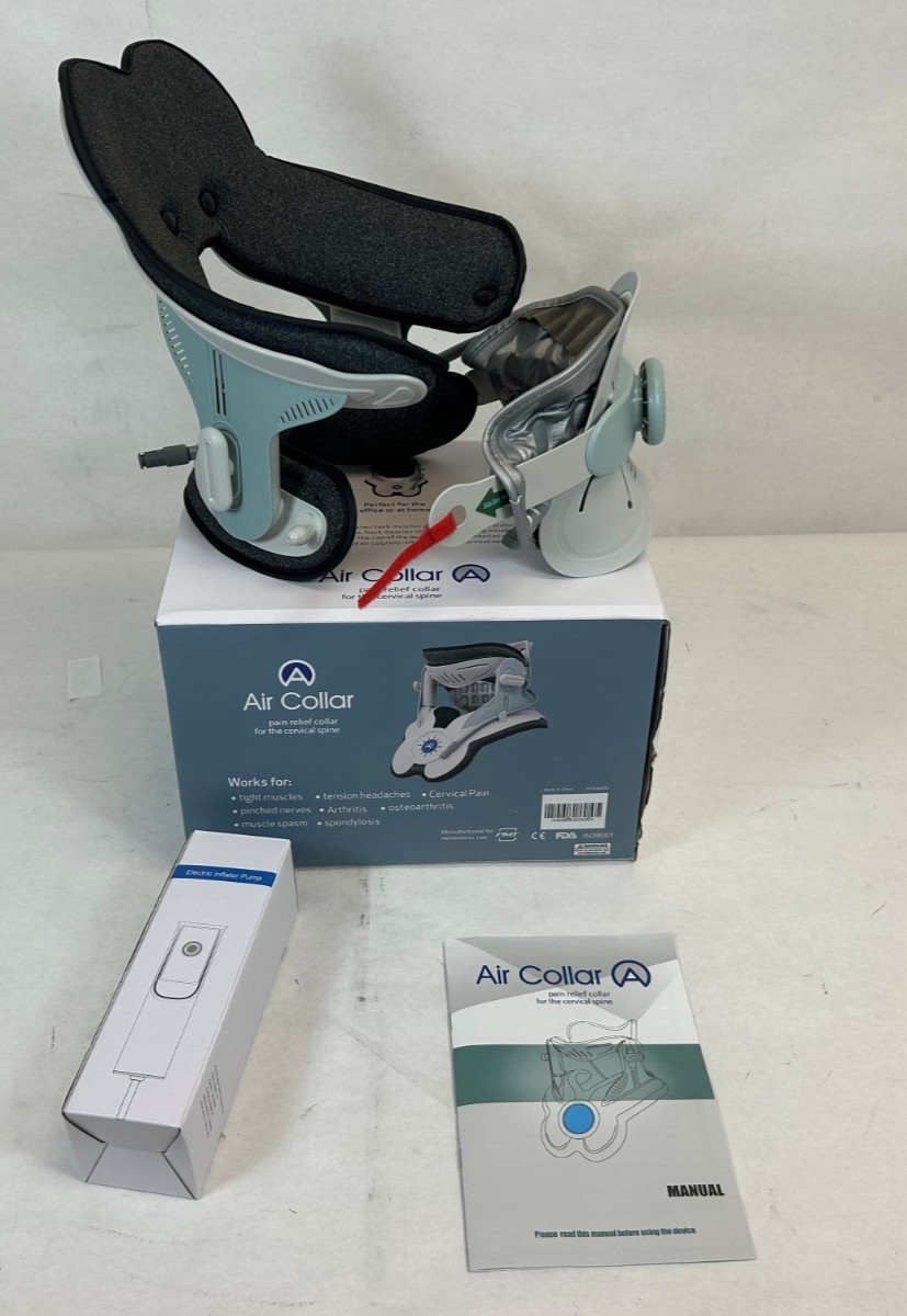 Air Collar Electric Pump Cervical/Neck Traction Collar-Open Box-FREE SHIPPING