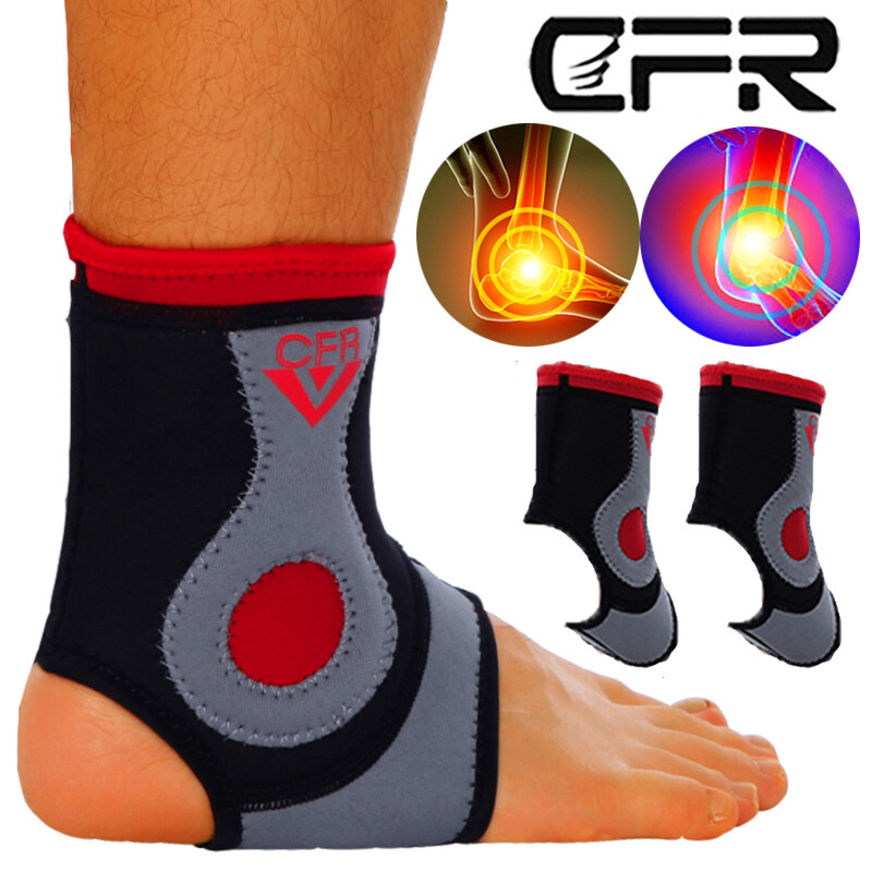 Ankle Arch Support Compression Sleeve Brace Foot Pain Relief Plantar Fasciitis