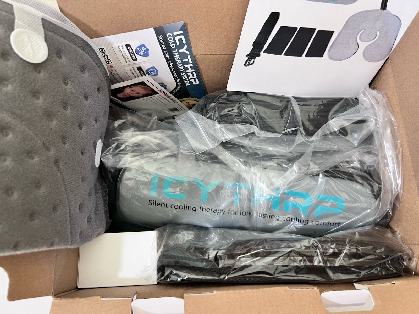 Cold Therapy Machine 12qt with Programmable Timer, Portable Ice Machine for Knee