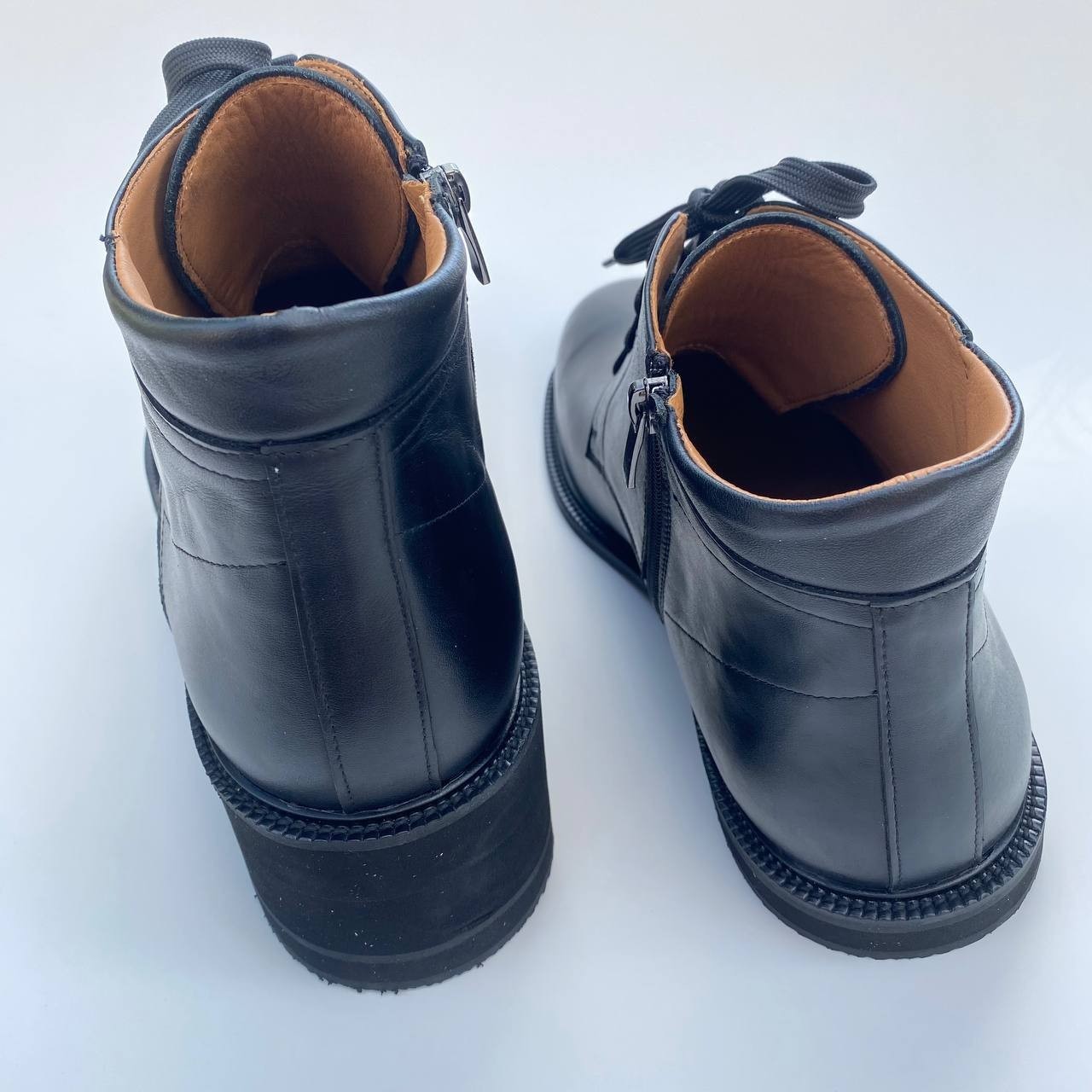 Custom Orthopedic Leather Boots – LLD Lift – Handmade in Ukraine