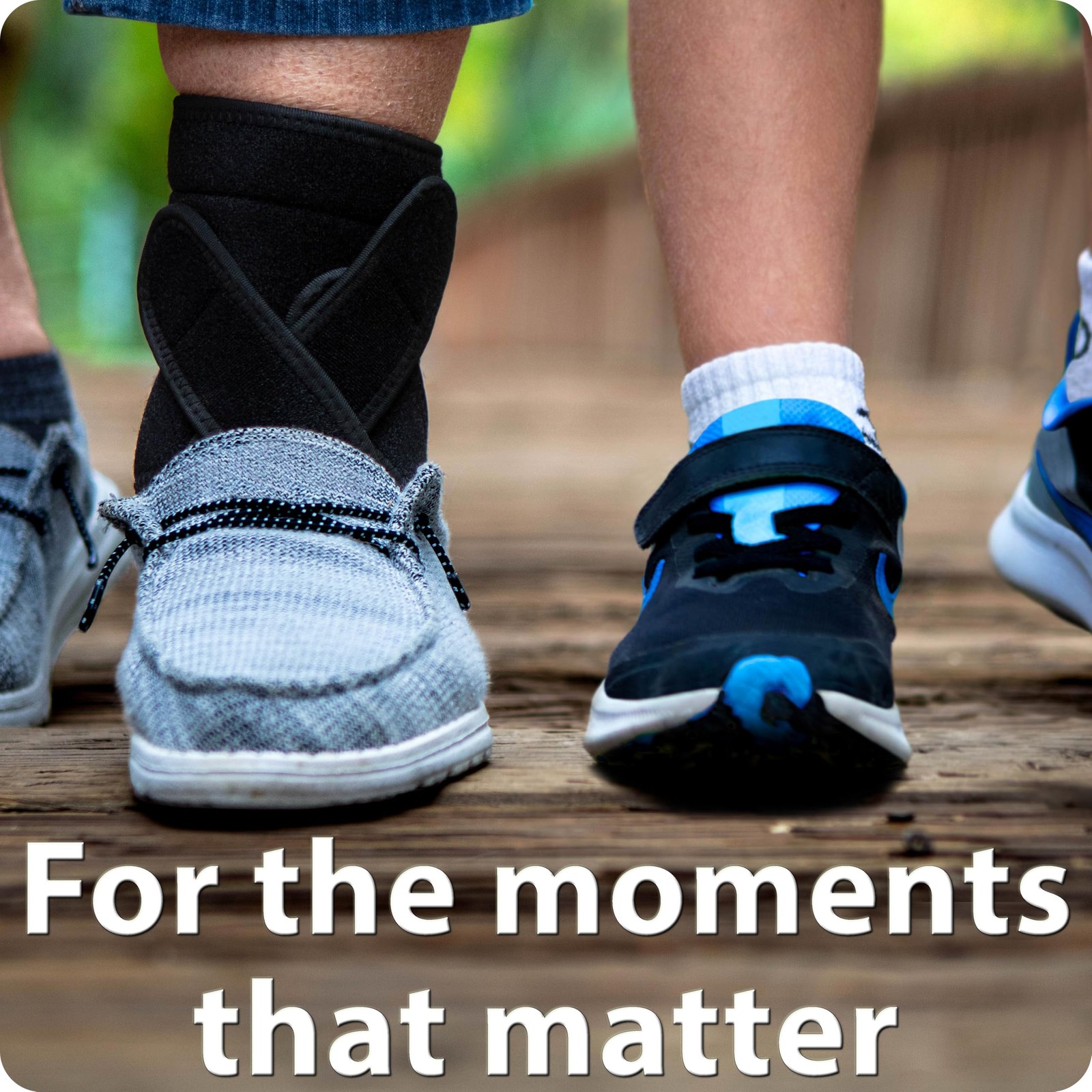 Left Foot AFO Foot Drop Brace For Walking With Shoes, Socks, Or Barefoot Prov…