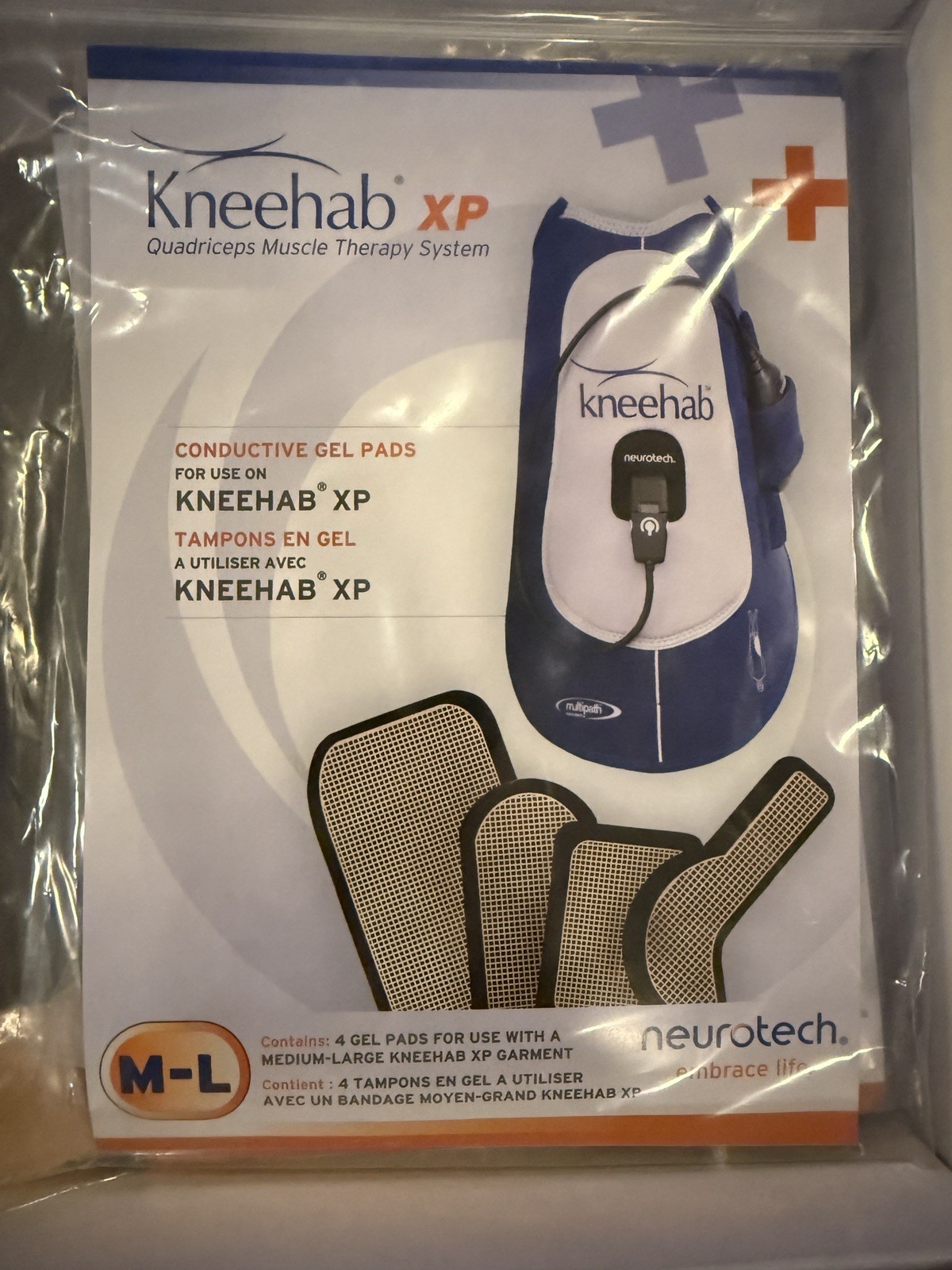 Neurotech Kneehab XP Quad Muscle Therapy Left Knee – NO Battery Charger