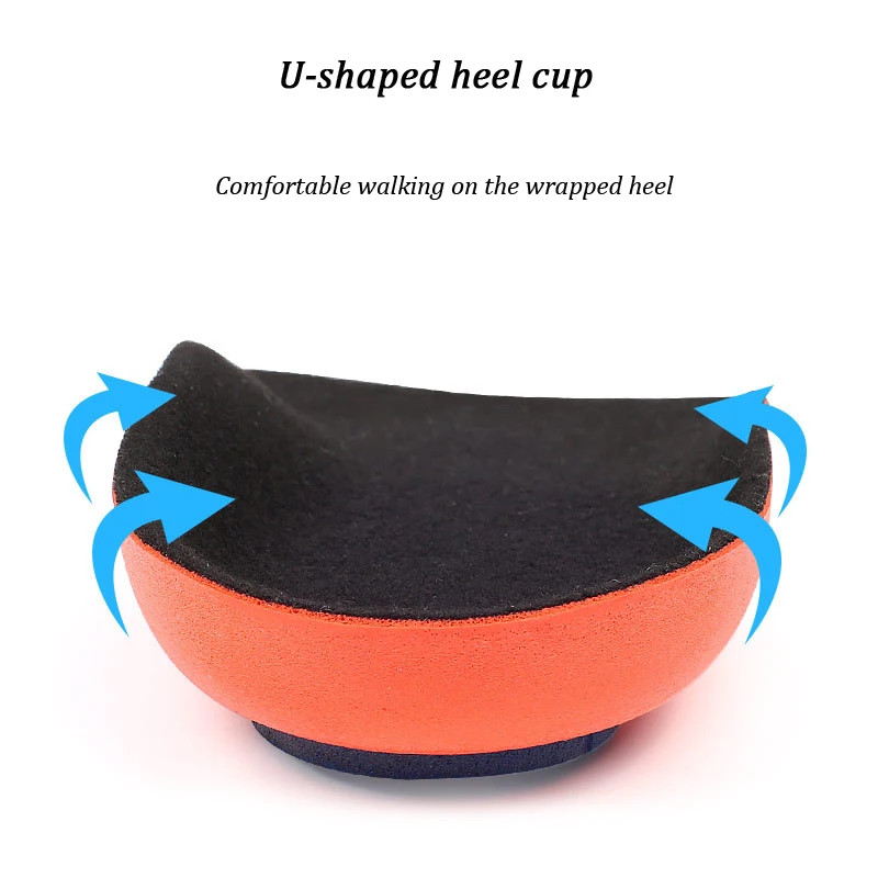 Plantar Fascitis Half Insoles for Feet Shock Absorption Elasticity Running Arch