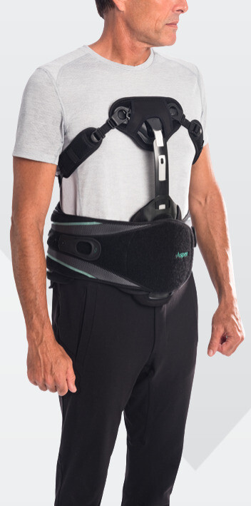 Aspen Vista 464 TLSO Unisex Adjustable Lower Spine Lumbar Support Back Brace